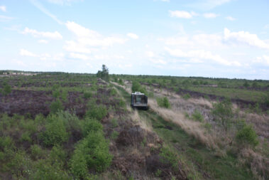 View out over the moors at Thorne
