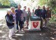 The unveiling of the Magna Carta Plinth located at St Andrew's Church, Epworth