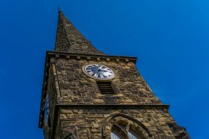 Church top at St Mark Church Amcotts