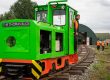 Schoma loco at Crowle Peatland Railway out for a test run