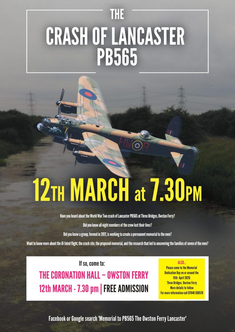 The Crash of Lancaster PB565 PB565 Poster