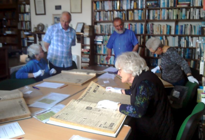 Volunteers at Epworth Miners Welfare (Credit - W Kitson)