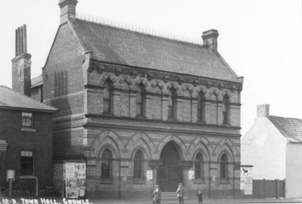 The market hall in Crowle