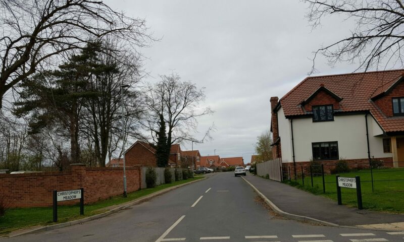 West Butterwick Fleet Former site of the fleet at West Butterwck