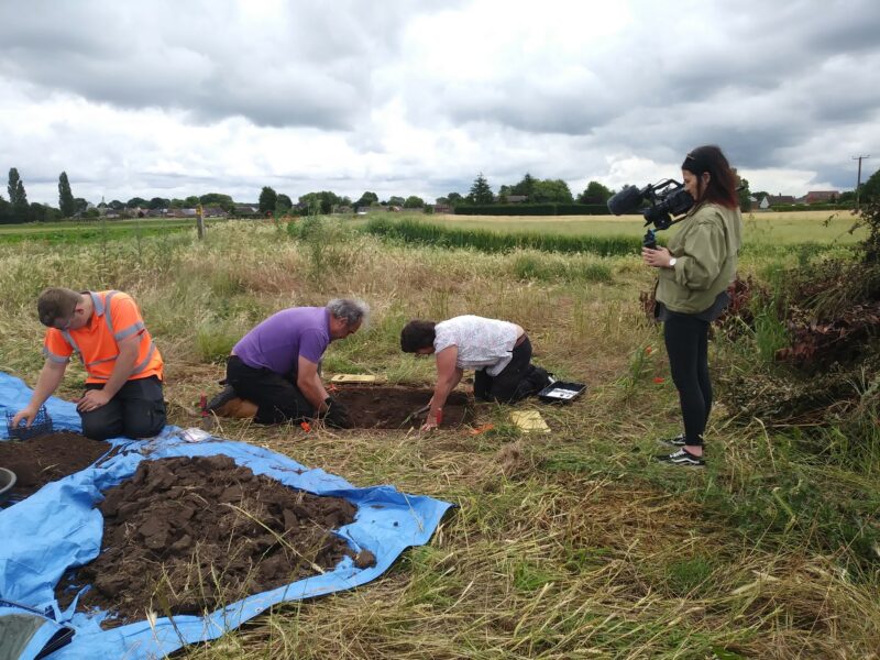 Test Pits Test pits in Belton