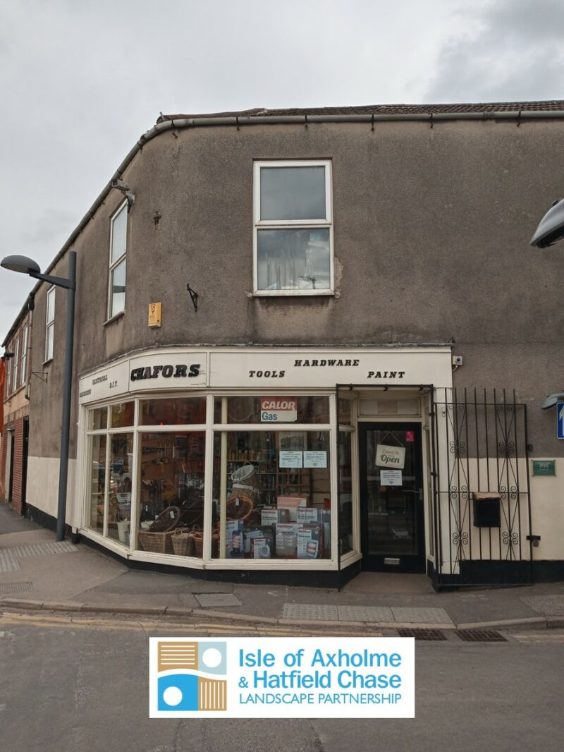 Crowle Chafors Shop This shop in Crowle has been an ironmonger for over 150 years