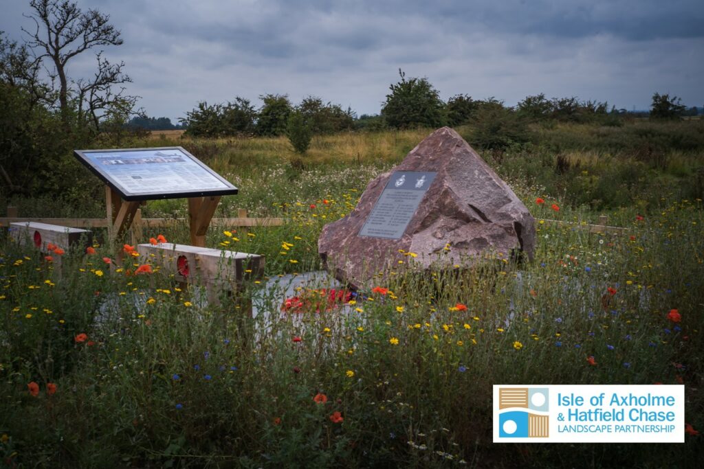 Memorial to Lancaster Bomber PB565